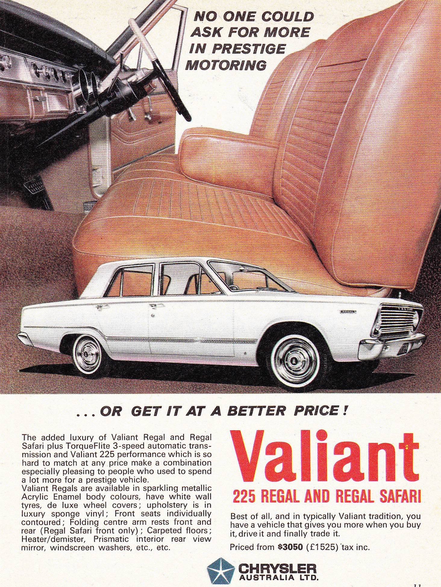 1966 Chrysler Valiant VC 225 Regal